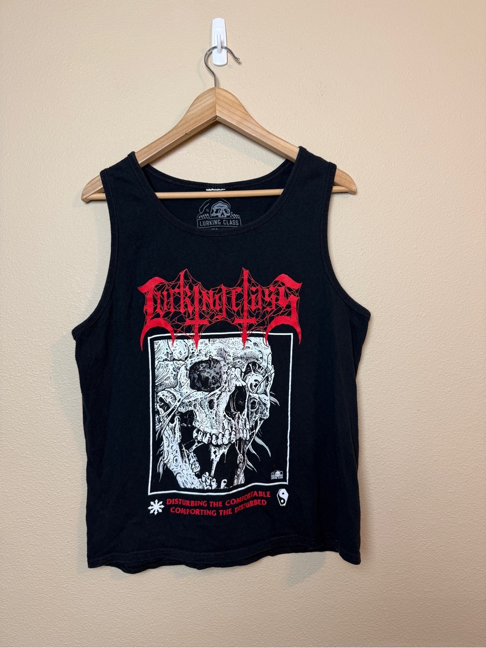 Lurking Class by Sketchy Tank Decay Blank Tank Top Size Medium